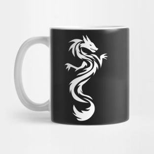 Tribal Chinese Dragon Tattoo Mug